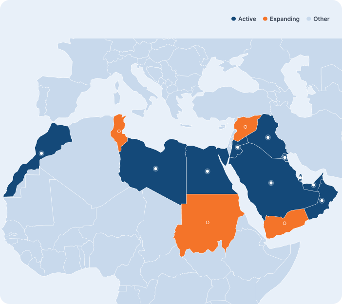 MENA Map